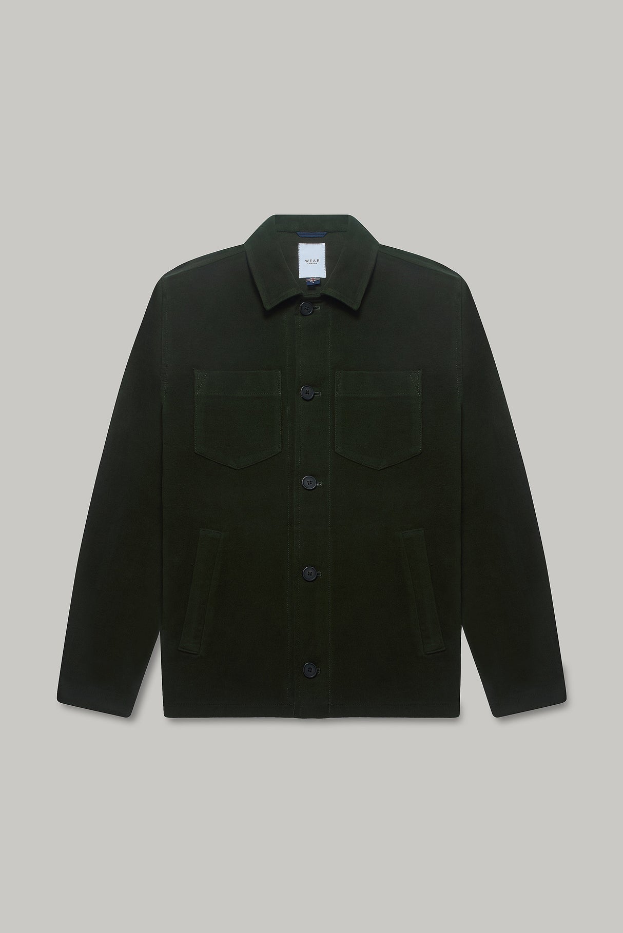 Southend Shacket Unlined - Olive Moleskin