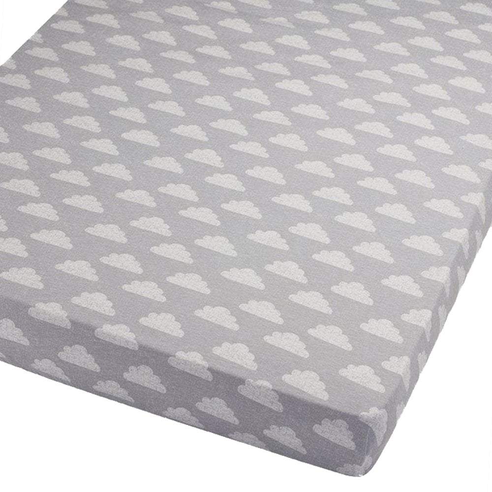 Cot Fitted Sheet 100% Cotton 120x60cm - Pack Of 4