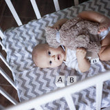 4x Travel Cot Fitted Sheet 100% Cotton 95x65cm