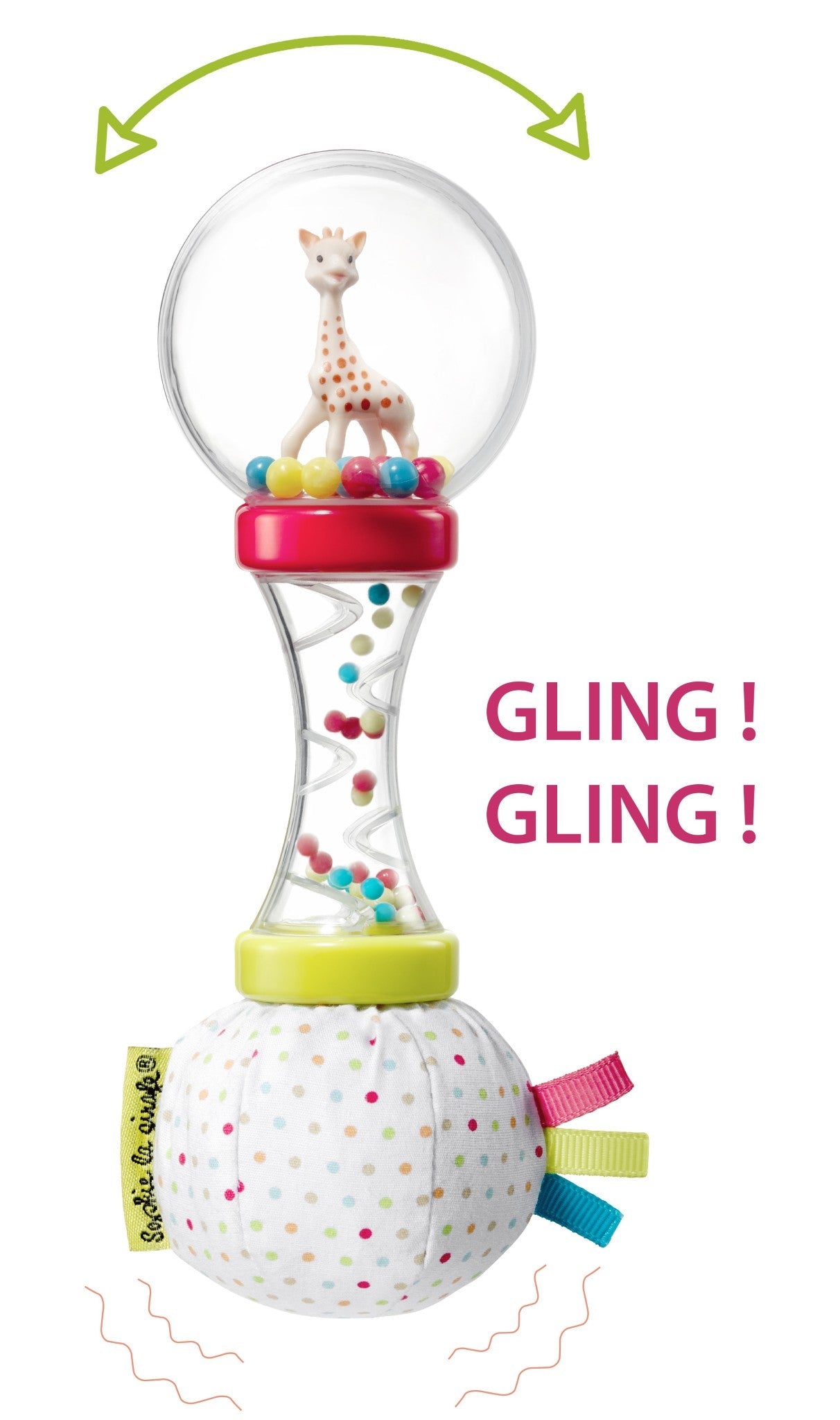 Sophie la girafe® - Soft Maracas Rattle