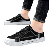 Men's Versatile Casual Sneakers Heelless Canvas Shoes