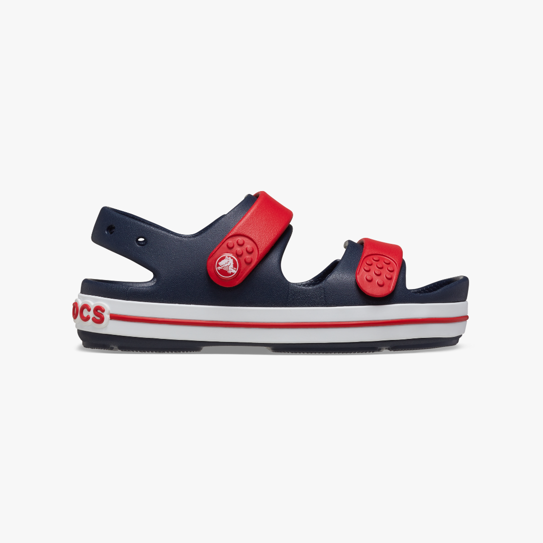 Crocs 209423-4OT KIDS CROCBAND CRUISER Sandals Navy/Varsity Red