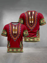 100% Polyester Casual Print T-Shirt