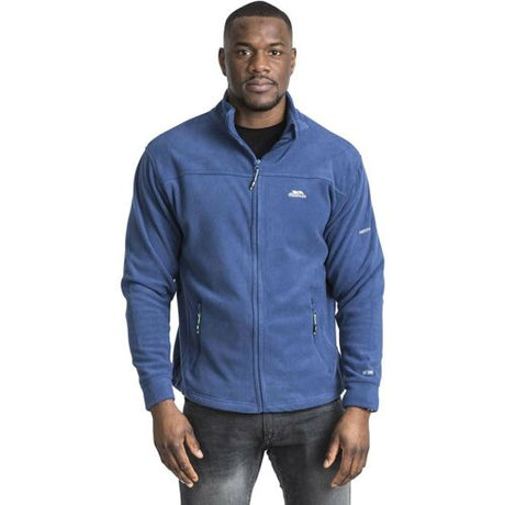 Mens Trespass Bernal Heavyweight Zip Fleece-6