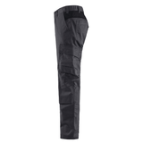 Blaklader 1448 Industry Stretch Kneepad Trousers Mid Grey/Black