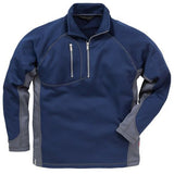 Mens Half Zip Sweatshirt Water Repellent Jumper