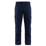 Blaklader 1448 Industry Stretch Kneepad Trousers Navy Blue/Cornflower Blue