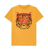 Unisex ‘Tiger Head’ Print T-Shirts