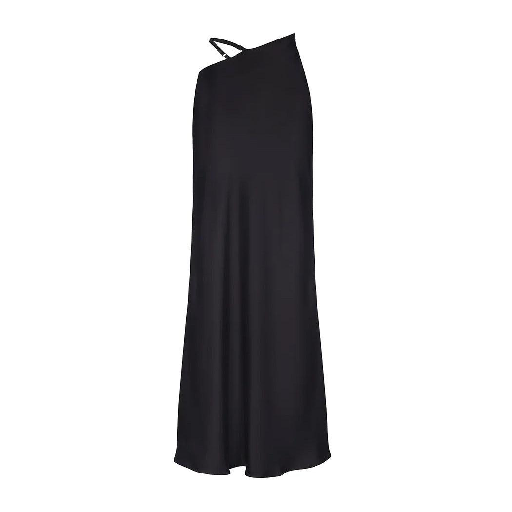 Hollow-Out Bodycon Maxi Skirt – Elegant