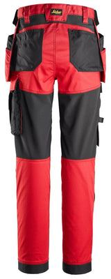 Snickers 6247 Chilli AllroundWork Women's Stretch Trousers Holster Pockets