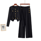 Women’s Classic Woolen Suit – Fashionable Slim Fit, Elegant All-Match Design