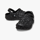 Crocs 209563-001 CLASSIC GEOMETRIC Unisex Clogs Black