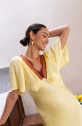 Ellis Butter Yellow Dress