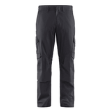 Blaklader 1448 Industry Stretch Kneepad Trousers Mid Grey/Black