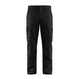 Blaklader 1448 Industry Stretch Kneepad Trousers Black/Dark Grey