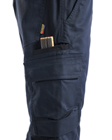 Blaklader 1448 Industry Stretch Kneepad Trousers Dark Navy/Black