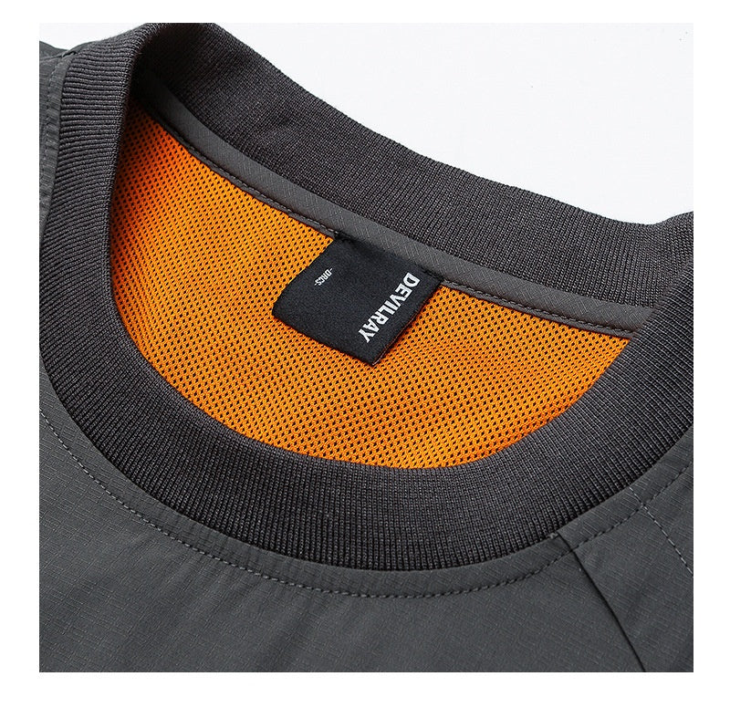 Contrast Color 3-in-1 Functional Sweater