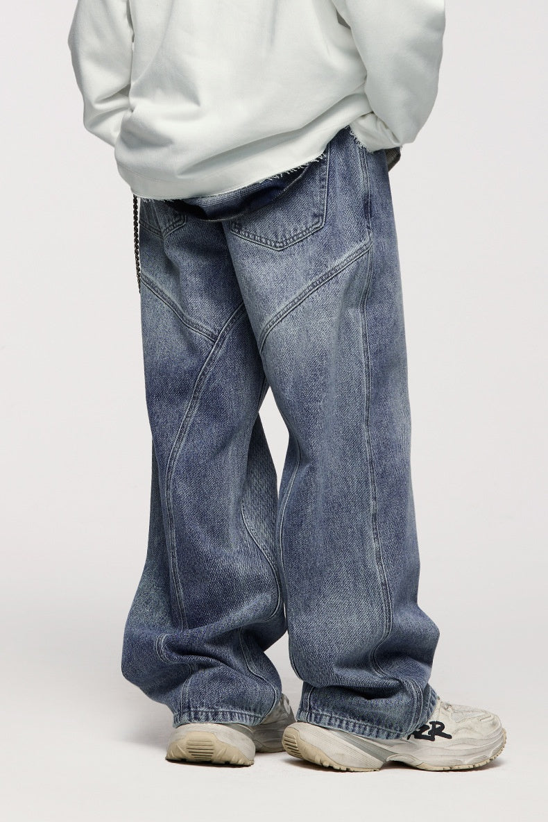 Fashion Street Loose Casual Pants for Men - Straight Fit