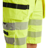 Blaklader 7186 Women's Hi-Vis Stretch Holster Pocket Shorts