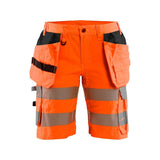 Blaklader 7186 Women's Hi-Vis Stretch Holster Pocket Shorts