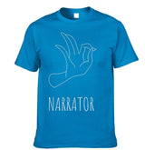 Men’s Gesture Print Short Sleeve T-Shirt – Casual Streetwear Graphic Tee