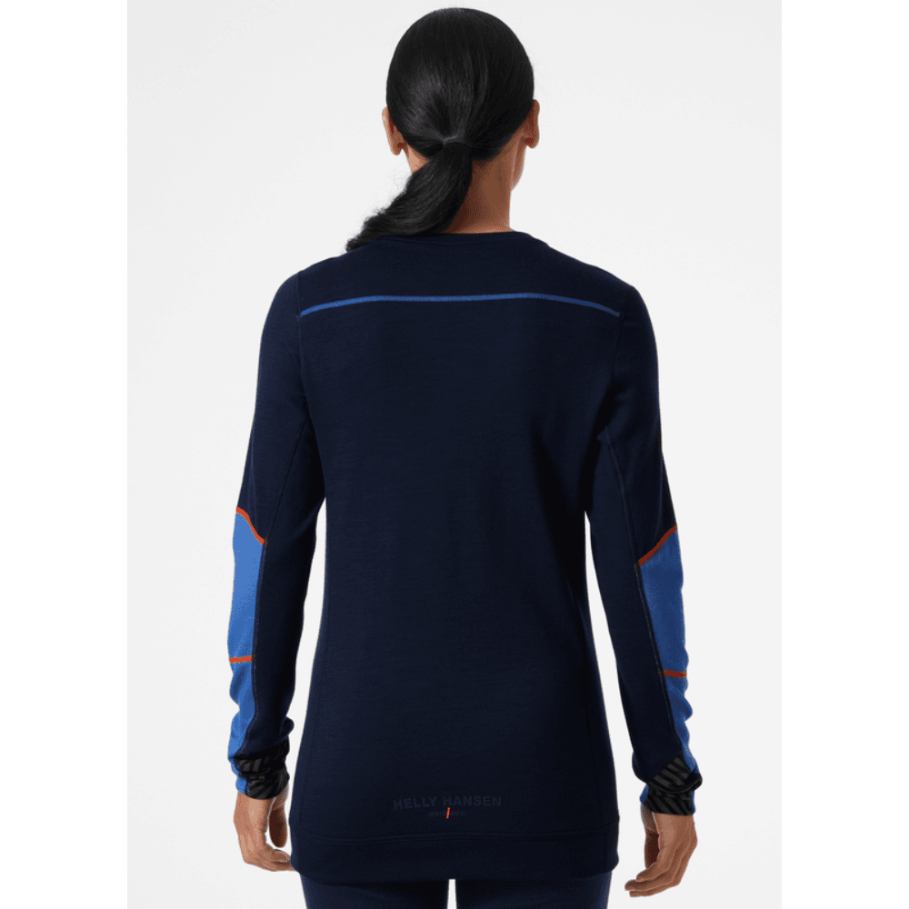 Helly Hansen 75209 Women's Lifa Base Layer Merino Crewneck