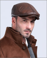 Men's Casual Leather Hats