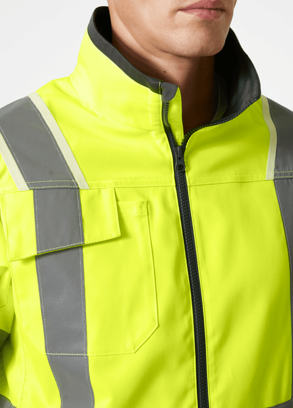 Helly Hansen 77215 UC-ME Stretch Softshell Hi-Vis Jacket Coat