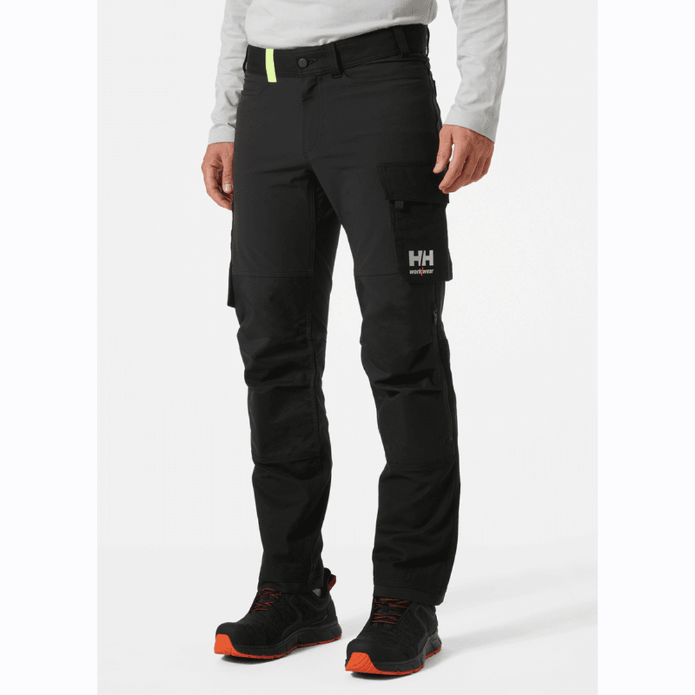 Helly Hansen 77407 Oxford 4X Stretch Work Pants Trousers Black