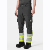 Helly Hansen 77433 Alna 4-Way Stretch Hi-Vis Cargo Pant Trouser