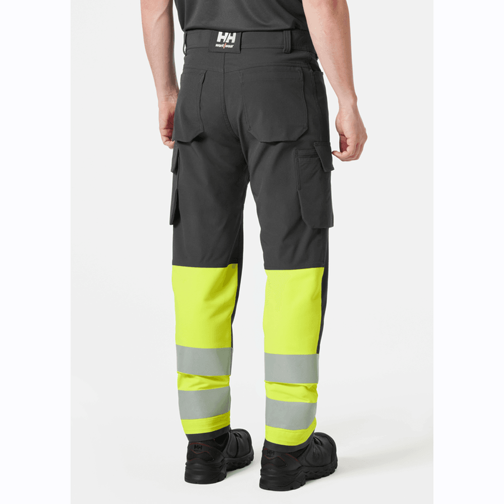 Helly Hansen 77433 Alna 4-Way Stretch Hi-Vis Cargo Pant Trouser