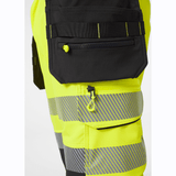 Helly Hansen 77502 ICU BRZ Hi-Vis Pirate Construction Pants Trousers, Class 1