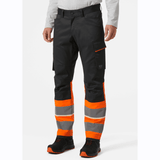 Helly Hansen UC-ME 2-Way Stretch Hi-Vis Work Cargo Pant Trouser Class 1