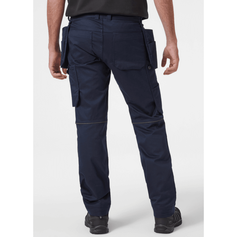 Helly Hansen 77521 Manchester Holster Pocket Knee Pad Trousers Navy