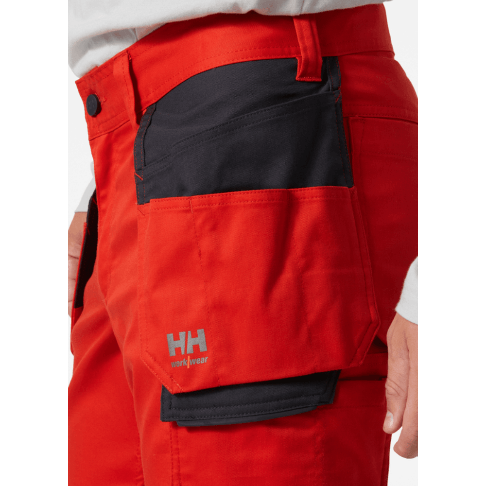 Helly Hansen 77521 Manchester Holster Pocket Knee Pad Trouser Albert Red