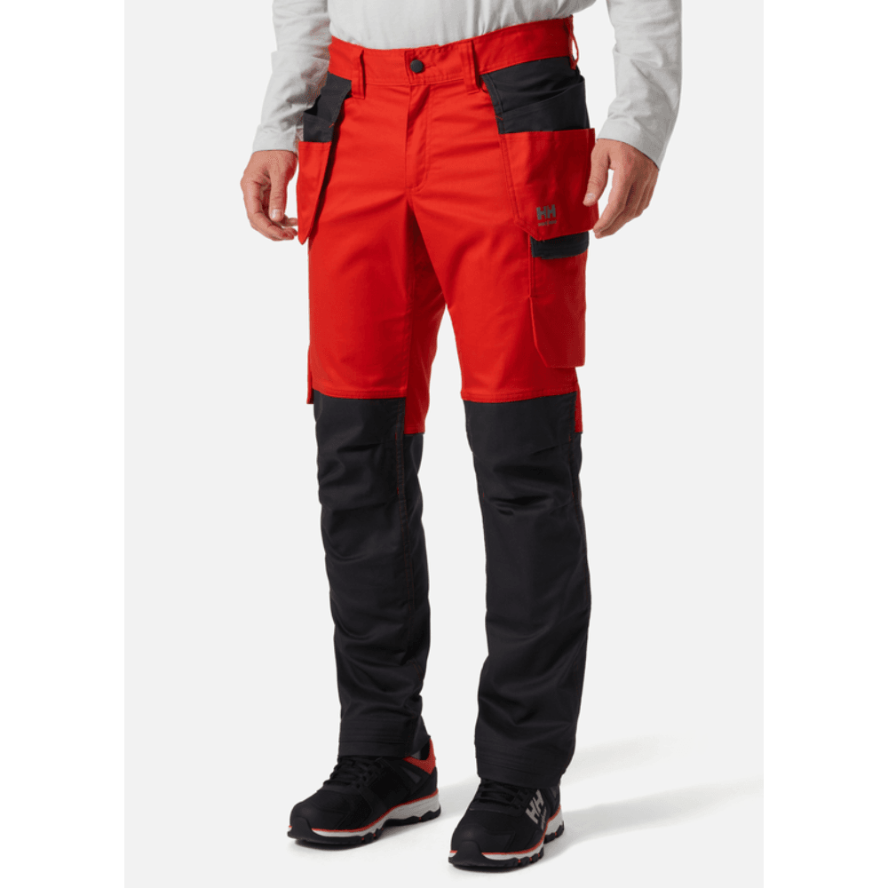 Helly Hansen 77521 Manchester Holster Pocket Knee Pad Trouser Albert Red