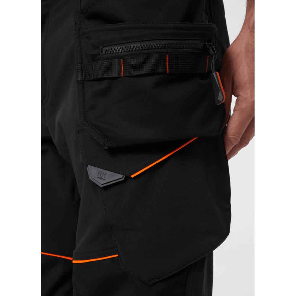 Helly Hansen 77550 Chelsea Evolution BRZ Construction Pants BLACK / C52 - 36" Waist - 32.5" Leg