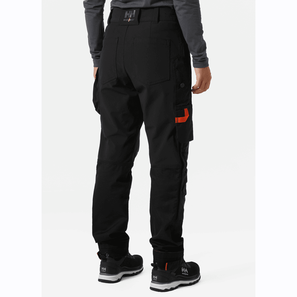 Helly Hansen 77592 Luna BRZ 4-Way Stretch Construction Pant Trousers Black, Waist 32" Leg 32"
