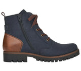 Rieker 78502-14 Womens Boots Blue