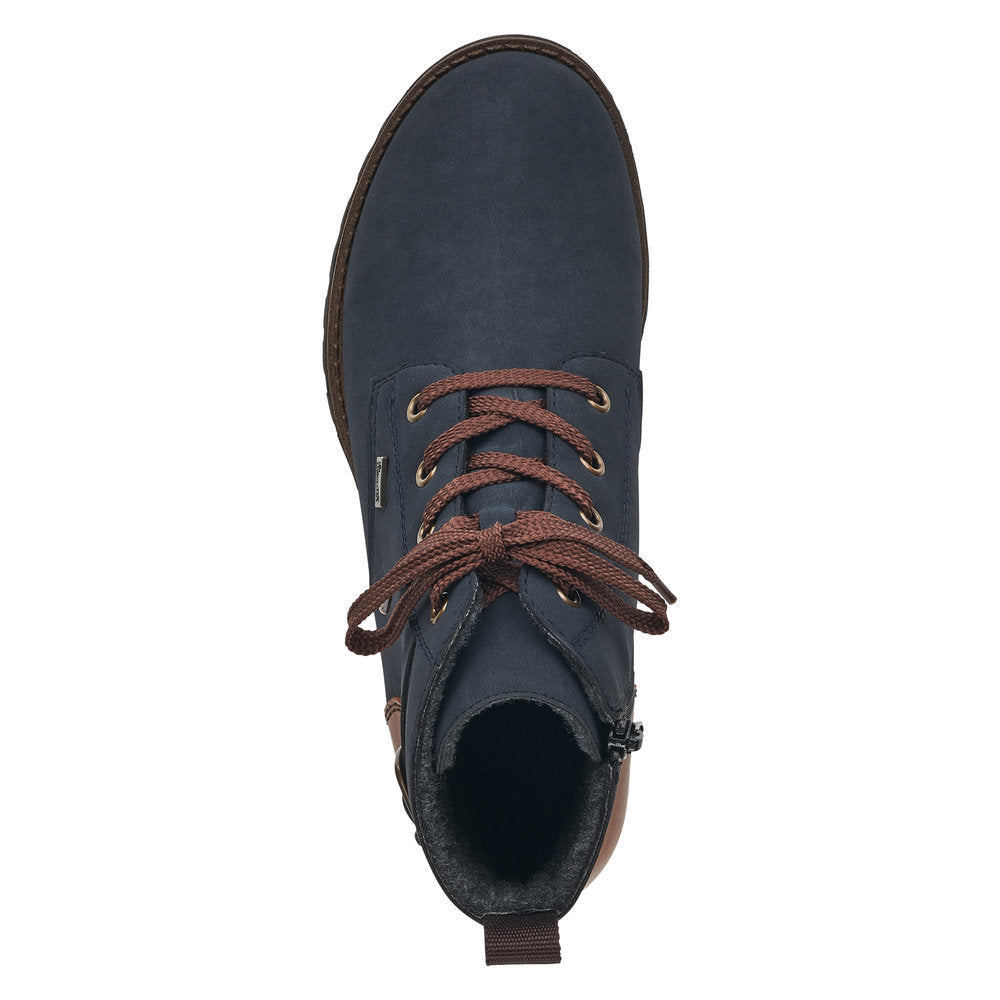 Rieker 78502-14 Womens Boots Blue