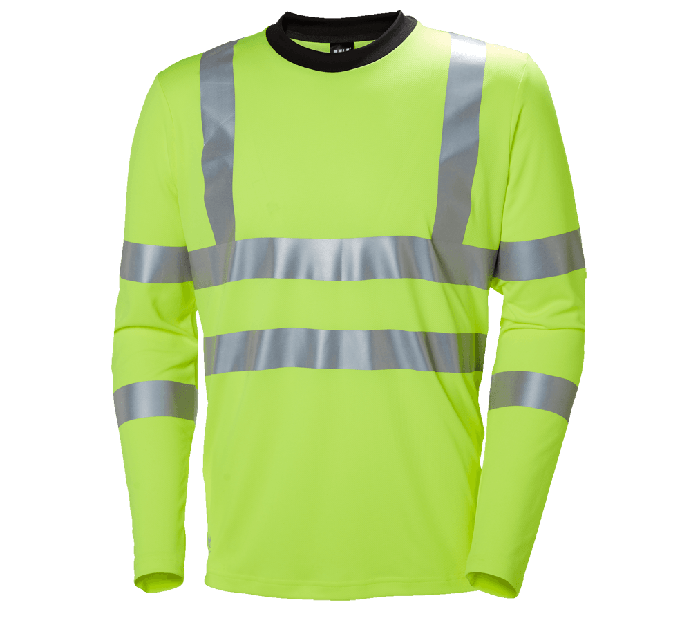 Helly Hansen 79093 Addvis Long Sleeve Stretch Hi-Vis T-Shirt Top