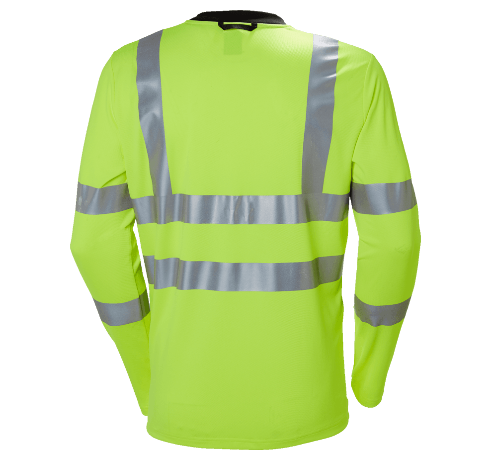 Helly Hansen 79093 Addvis Long Sleeve Stretch Hi-Vis T-Shirt Top