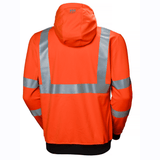Helly Hansen 79094 Addvis Hi-Vis Stretch Zip Hoodie Sweatshirt