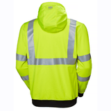 Helly Hansen 79094 Addvis Hi-Vis Stretch Zip Hoodie Sweatshirt