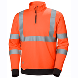 Helly Hansen Addvis Hi-Vis Half Zip Sweatshirt
