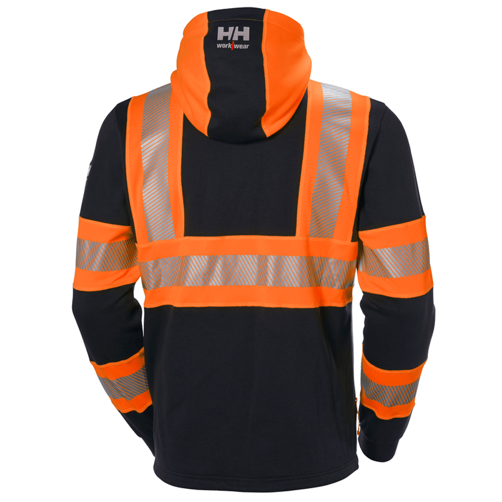 Helly Hansen 79273 ICU Full Zip Hi-Vis Hoodie