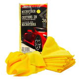 Kirkland Signature 40cm Ultra Plush Microfibre Towels Car Polishing Soft Cloths Cleaning Synthetic Reusable