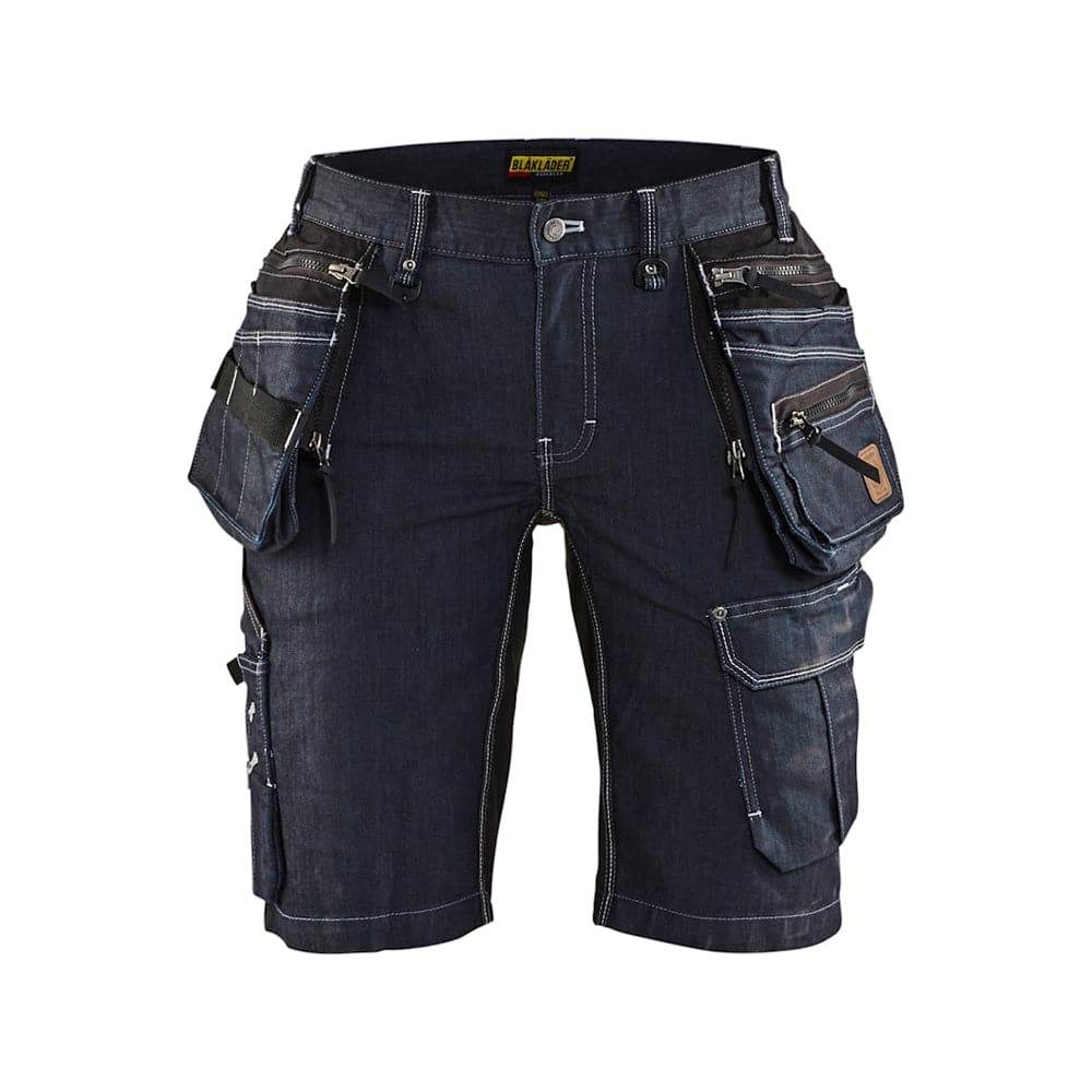 Blaklader 7992 Women's Stretch Denim Holster Pocket Shorts X1900