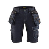 Blaklader 7992 Women's Stretch Denim Holster Pocket Shorts X1900