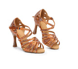 Diamond Latin Dance Shoes Women's Soft Sole Dance Shoes